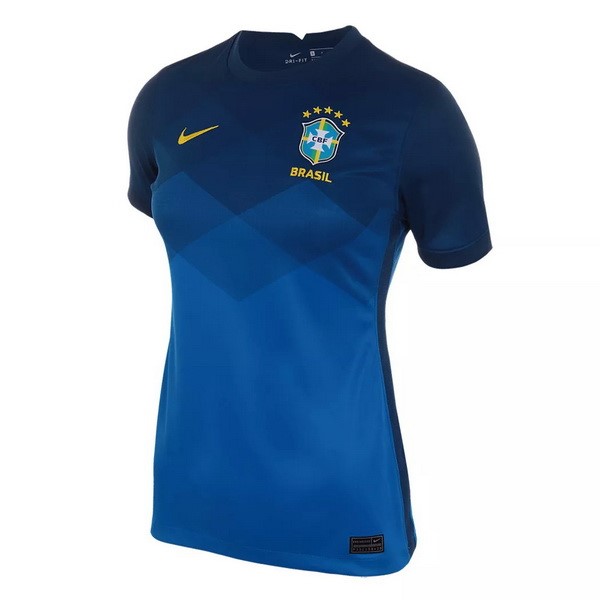 Tailandia Camiseta Brasil Mujer 2nd 2020 Azul